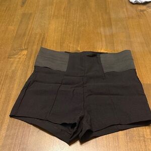 Lovely Day High Waist Black Shorts